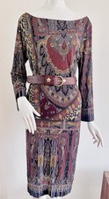 Etro Midikleid Paisley Print
