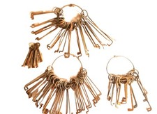 Alte Sperrhaken , Dieteich , Schlüssel Für Kastenschlösser & Türschlösser