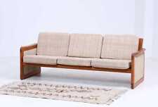 Vintage Teak Sofa von Dyrlund 60er Jahre | Mid Century Couch Stoff Daybed Lounge