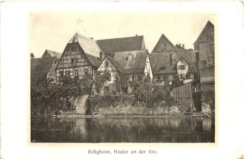 Besigheim häuser der enz - an,
