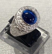 925 Sterlingsilber blauer