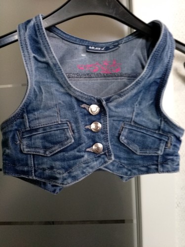 Jeansweste für mädchen - für, gr