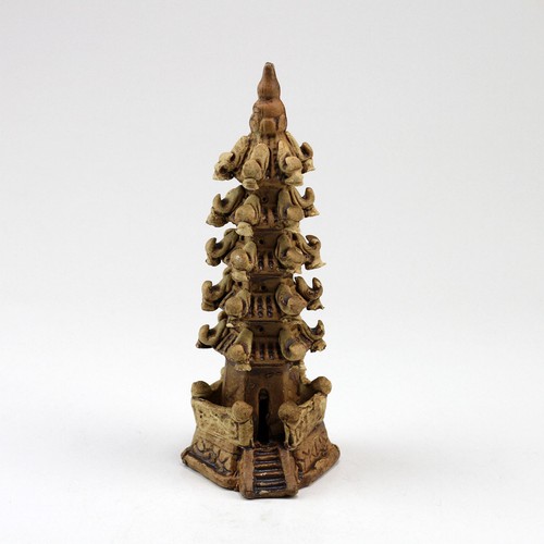 Bonsaifigur tempel pagode - bonsaifigur, tempel-pagode