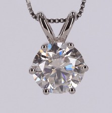 5 Karat Moissanit Anhänger