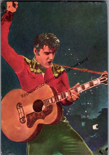 Postkarte elvis presley - postkarte,