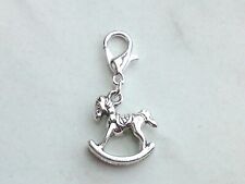 Charms Anhänger *SCHAUKELPFERD Charm süße Pferd für Bettelarmband und Kette
