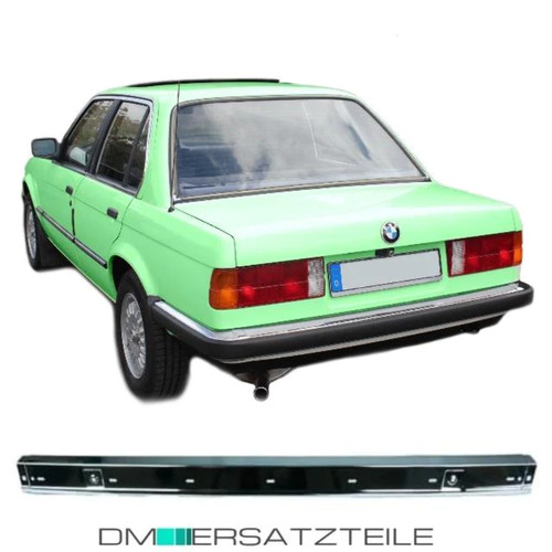 Stoßstange hinten mitte - , chrom
