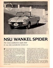 1965 NSU WANKEL-SPIDER ~