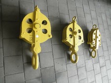  Globenrad Umlenkungrolle Flaschenzug  5t