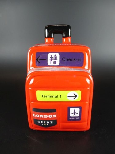 Koffer spardose london airport - spardose,
