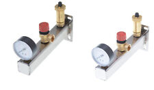 Aqbau® Sicherheitsgruppe edelstahl Heizung & Trinkwasser Kesselsicherheitsgruppe