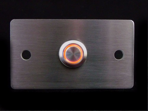 Design edelstahl klingelplatte - edelstahl,