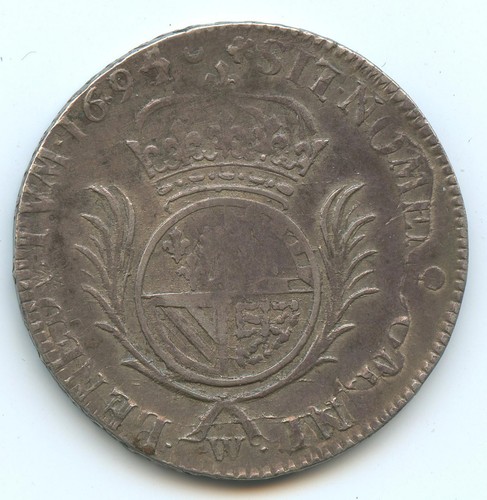 Louis xiv 1643 1715 ecu - 1643-1715, 1/2