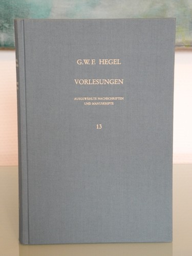 Hegel vorlesungen - hegel,