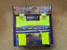 Amigo Schulranzen, Schultasche mit Pferden, gebraucht, für Mädchen