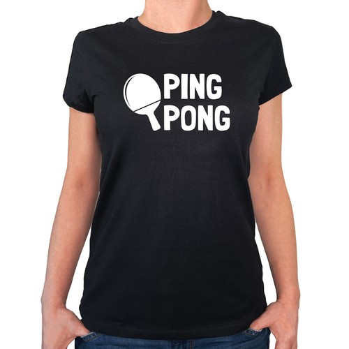 Damen shirt ping pong - t-shirt,