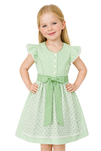 Kinderdirndl hellgrün