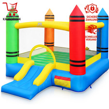 Hüpfburg mit Rutsche für