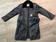 CAMEL Herren Jacke Mantel Leder schwarz Gr. M