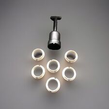 6x Gewindering Schraubring Kunststoff für G9 Fassung Schirm Befestigungs Adapter