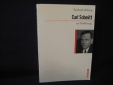Carl Schmitt zur Einführung , von Reinhard Mehring