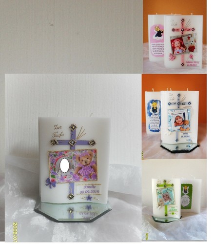 Taufkerze kommunionkerze mit - taufkerze,kommunionkerze,