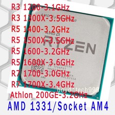 AMD CPU Ryzen 3 1200 1300X 5