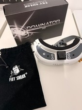 FatShark Dominator HD FPV Brille + Realacc RX5808 + OVP + Zubehör