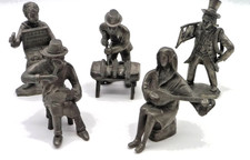 5 Zinnfiguren Dekofiguren