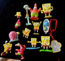 Große Spongebob Schwammkopf Figuren 14x Konvolut Viacom 2005 Patrick Thaddäus
