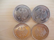 2 DM Münzen Deutsche Mark