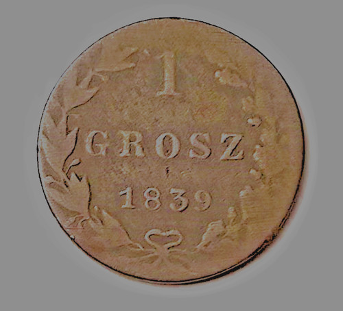 Polen grosz 1839 - polen,