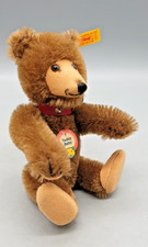 Steiff Miniatur Teddy -Baby braun Knopf Fahne Schild Halsband Glocke