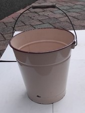 alter DDR Emaille Eimer