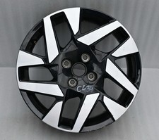1x Alufelge 17 Zoll 6.5" 4x100 32ET Glanz Schwarz 9835097480 Opel Mokka