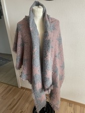 Schal Maxischal 4You grau/rosa Sterne NEU
