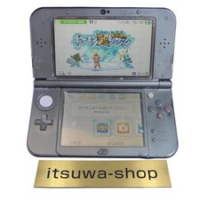 【Top IPS】New Nintendo 3DS LL XL Metallic Schwarz Konsole mit 4GB SD-Karte