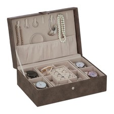 Schmuckkästchen Damen Schmuckaufbewahrung Schmuckkasten Schmuckkoffer Schmuckbox