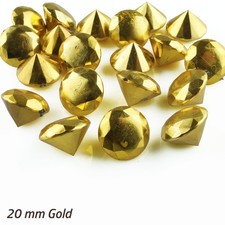 10 Dekosteine 2 cm - Diamanten Kristalle Steine Deko Tischdeko Basteln Hochzeit