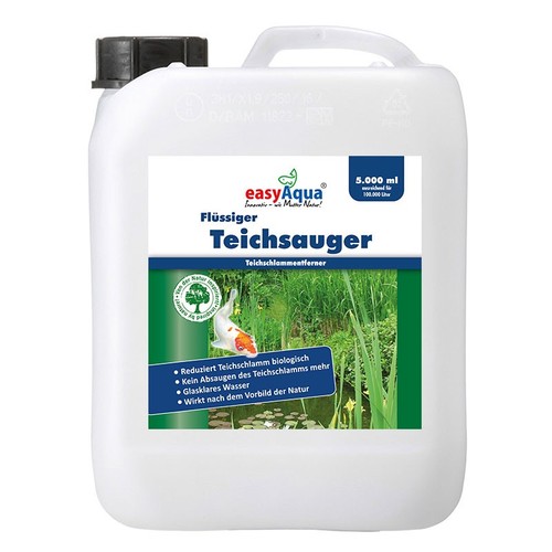 Flüssiger teichsauger - flüssiger,