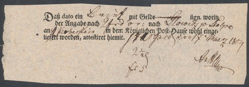 407844 preußen postschein - 407844),