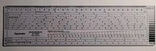 Typometer Standardgraph - unbenutzt