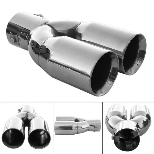Auspuffblende endrohr doppel - endrohr,
