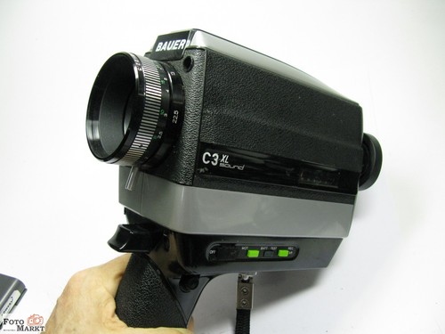 Bauer filmkamera super 8 - c3, super-8