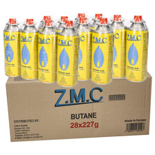 28x Butan Gas Kartusche 227g