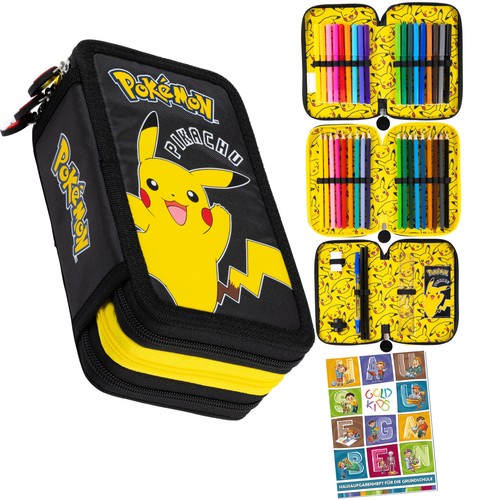 Pokemon federmappe 3fach - pokemon,