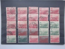 Sowjetische Zone "Provinz Sachsen" 1 Lot Briefmarken gestempelt