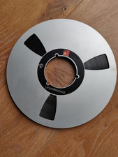 2 BASF metal reels w/ tape