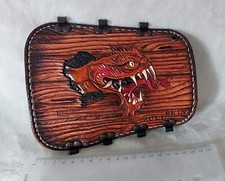 3D-Armschutz zum Bogenschießen mit Schlangenmotiv, farbig