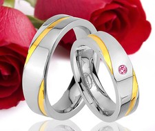 2 Ringe Eheringe Trauringe